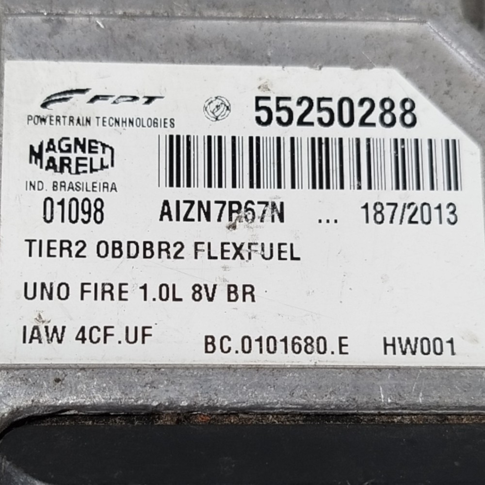 Módulo Injeção Fiat Uno Mille 2013 1.0 Fire Flex Original 2