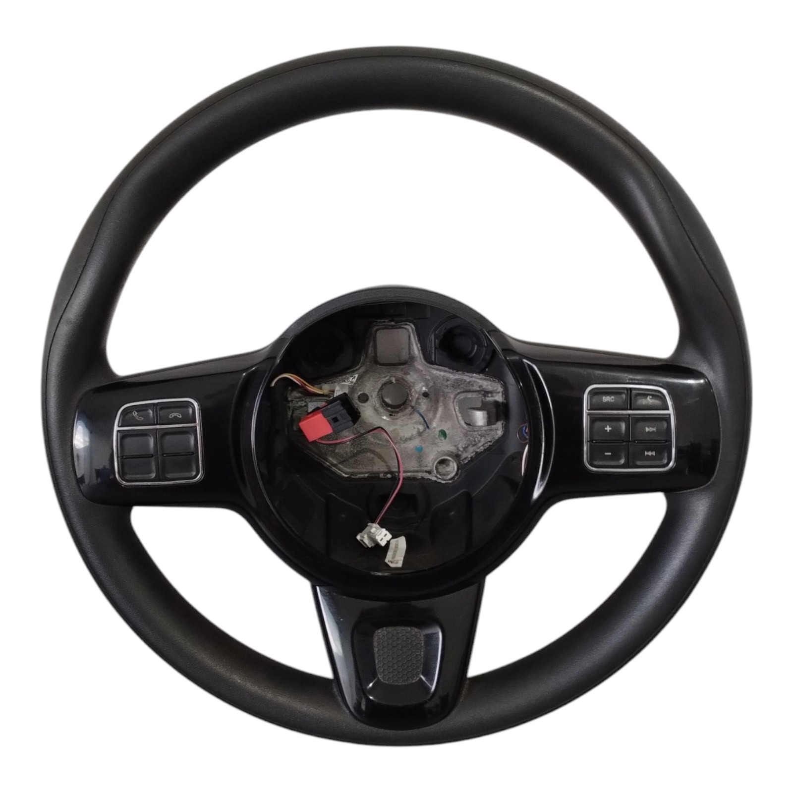Volante De Direção Fiat Mobi. Preto 6