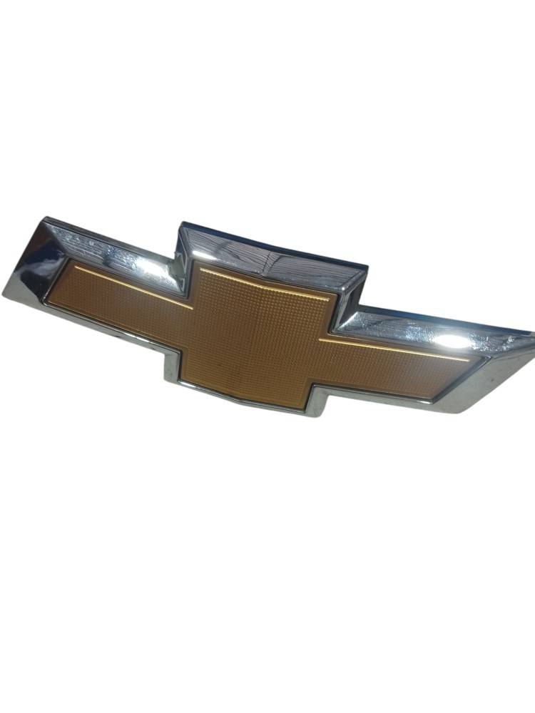 Emblema Insignia Gravata Chevrolet Cromada 18x6cm  Cromado 2
