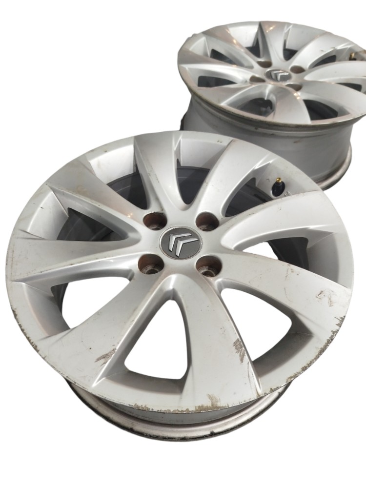 Jogo Rodas 16 C4 Hatch Glx Prata Prata 4