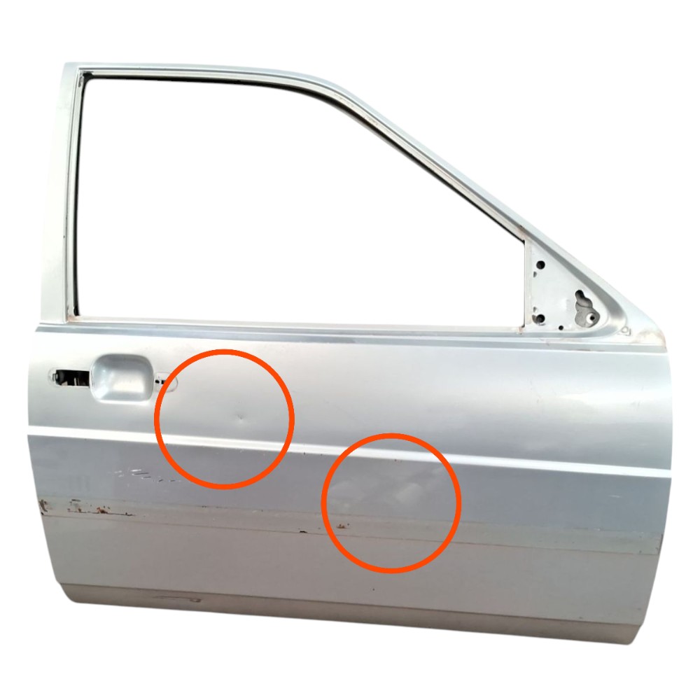 Fechadura Porta Dianteira Direita Santana 96 97 98 2000 2006 Dianteira Direita Prata