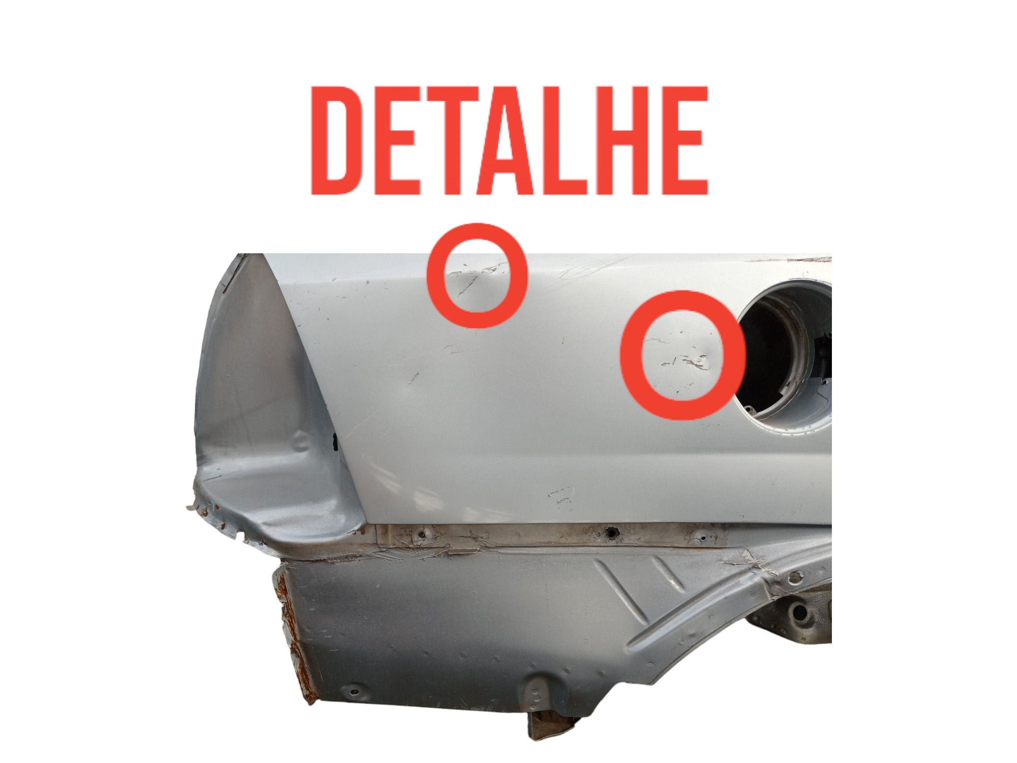 Lateral Traseira Corsa Montana 03 A 12 Direita Sedan 1