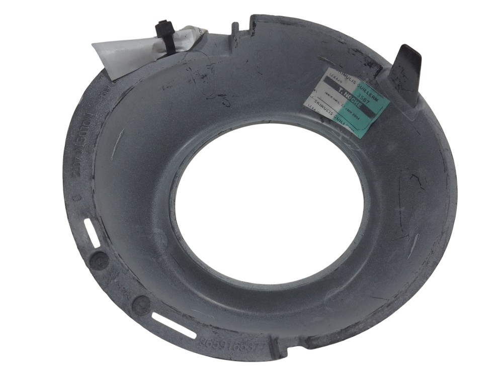 Moldura Capa Farol De Milha Peugeot 307 2007 A 2013  Branco 1