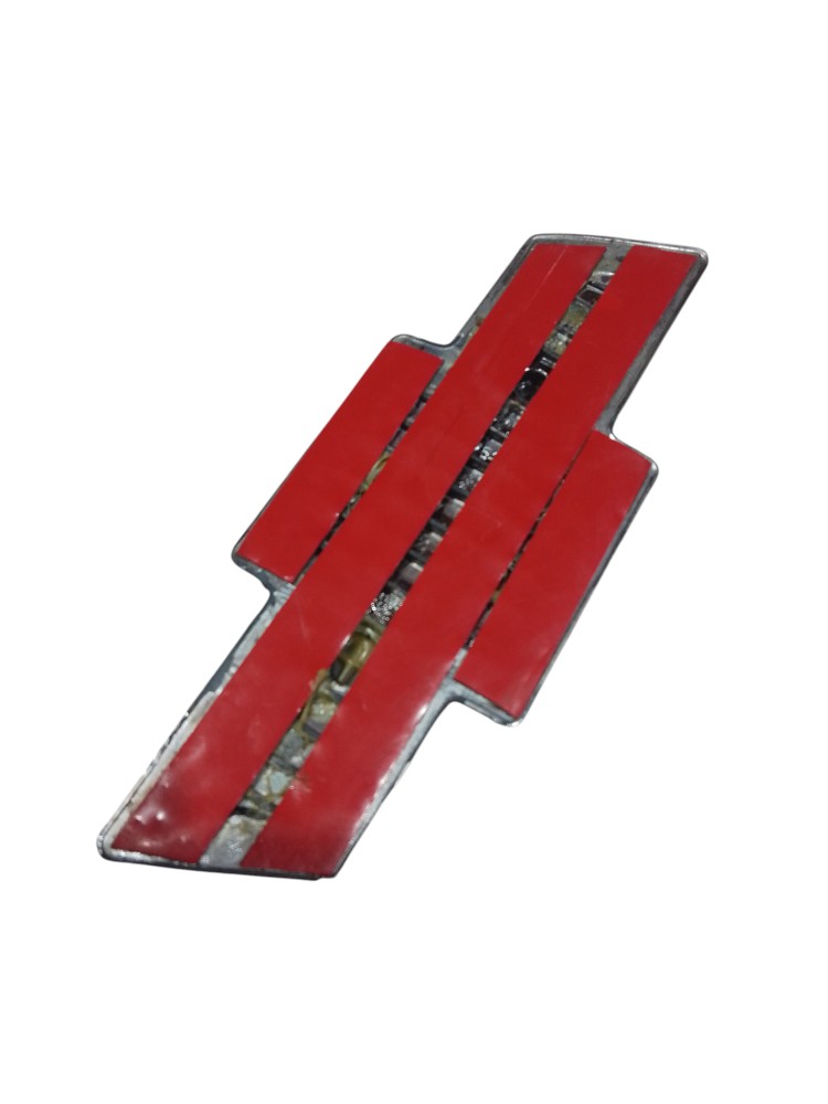 Emblema Insignia Gravata Chevrolet Cromada 12cm X 5cm  Cromado 2