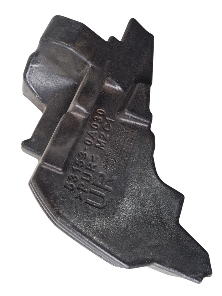 Defletor Paralamas Direito Corolla Cross 2022  531530a030 Preto 4
