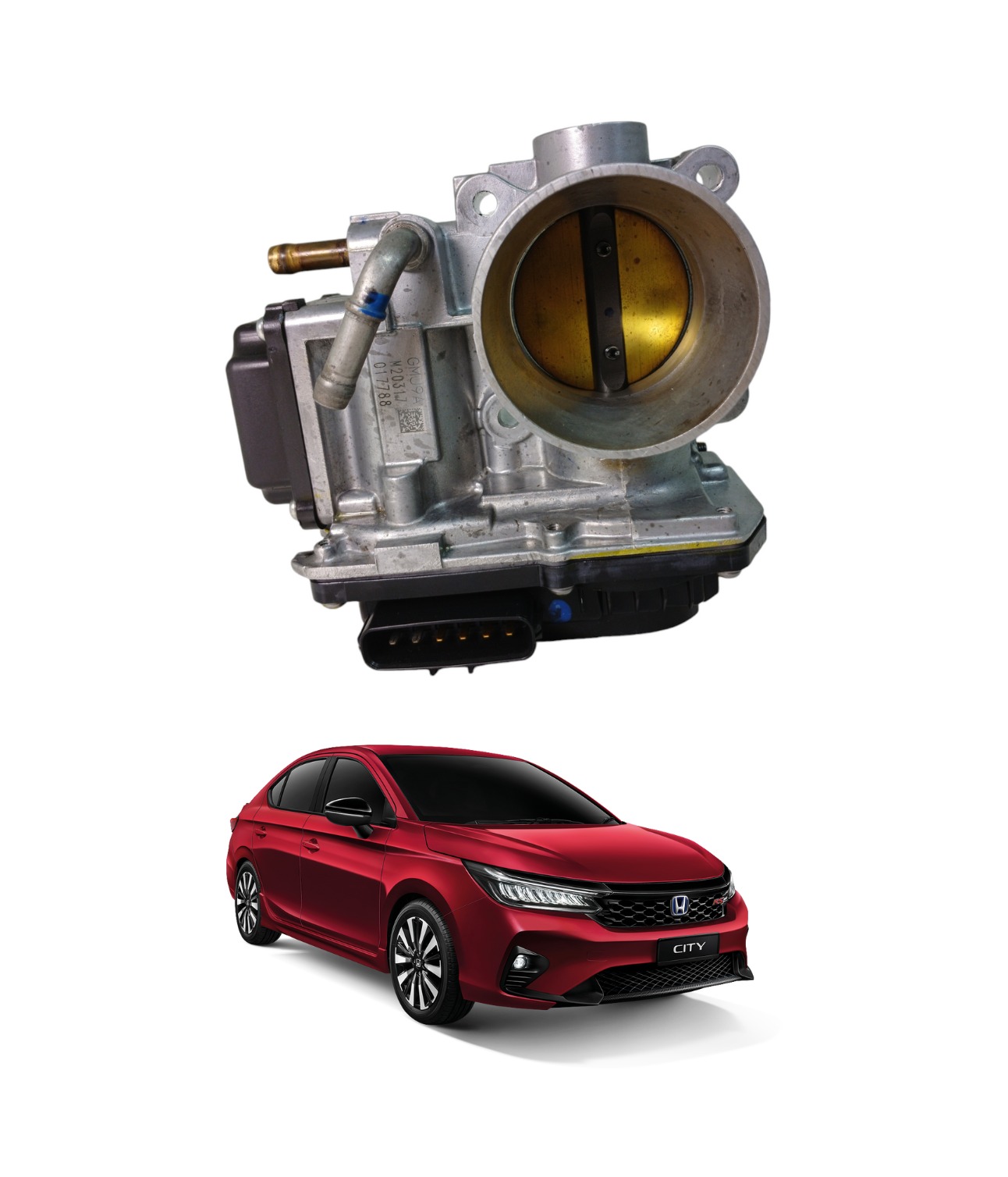 Tbi Corpo Borboleta Honda City 2022 2023 2024 1.5 1557