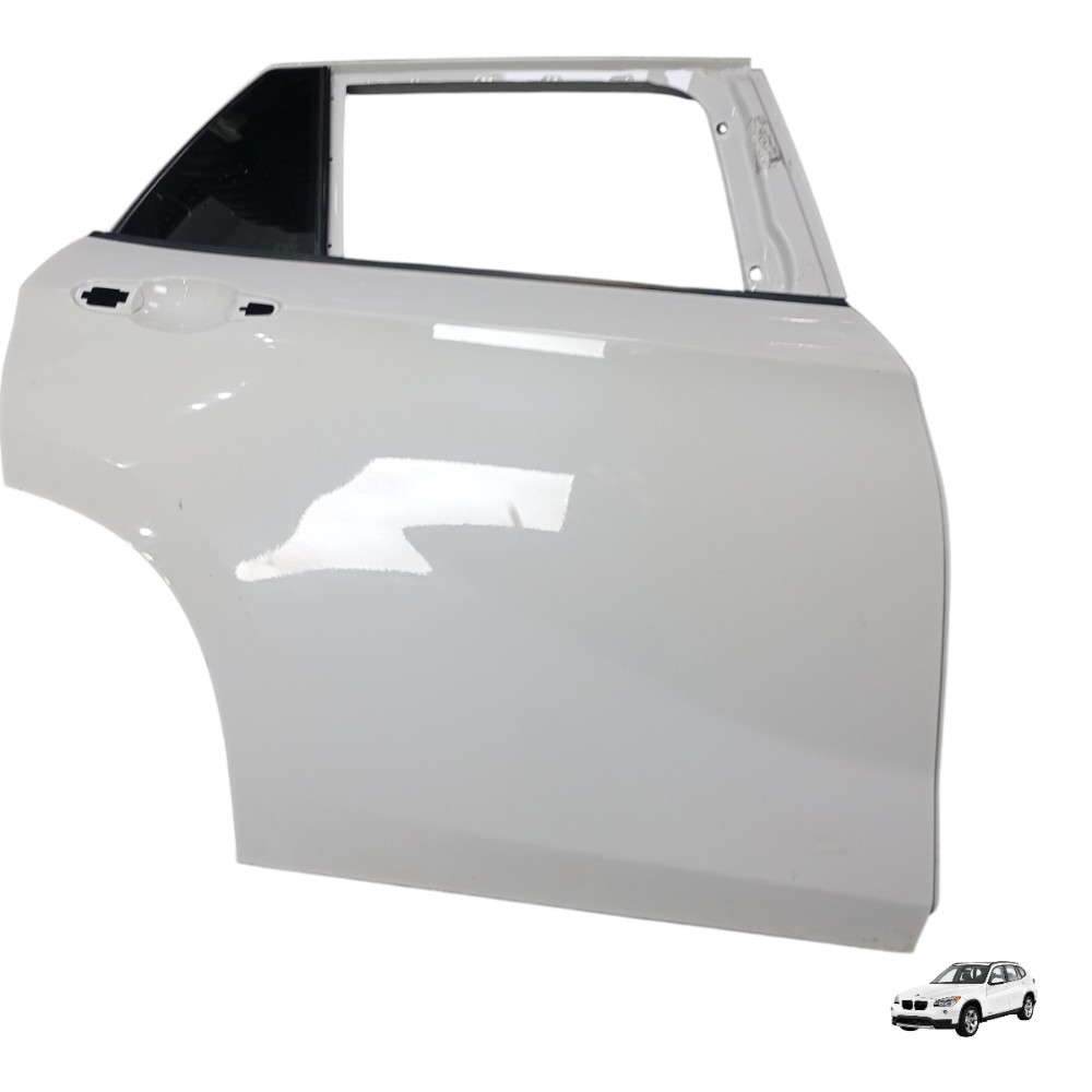 Porta Traseira Direita Original Bmw X1 2.0 Aspirada 2011 Traseira Direita Branco