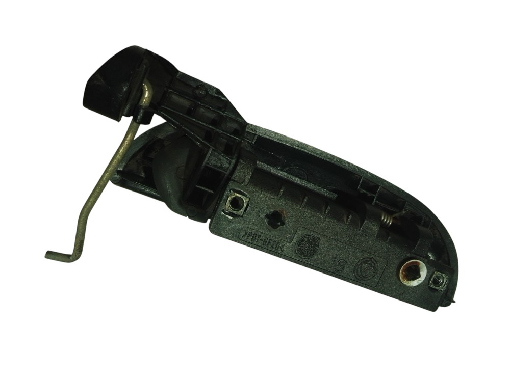 Maçaneta Externa Porta Esquerda Fiat Palio Siena 2002 A 2004 Preto 2