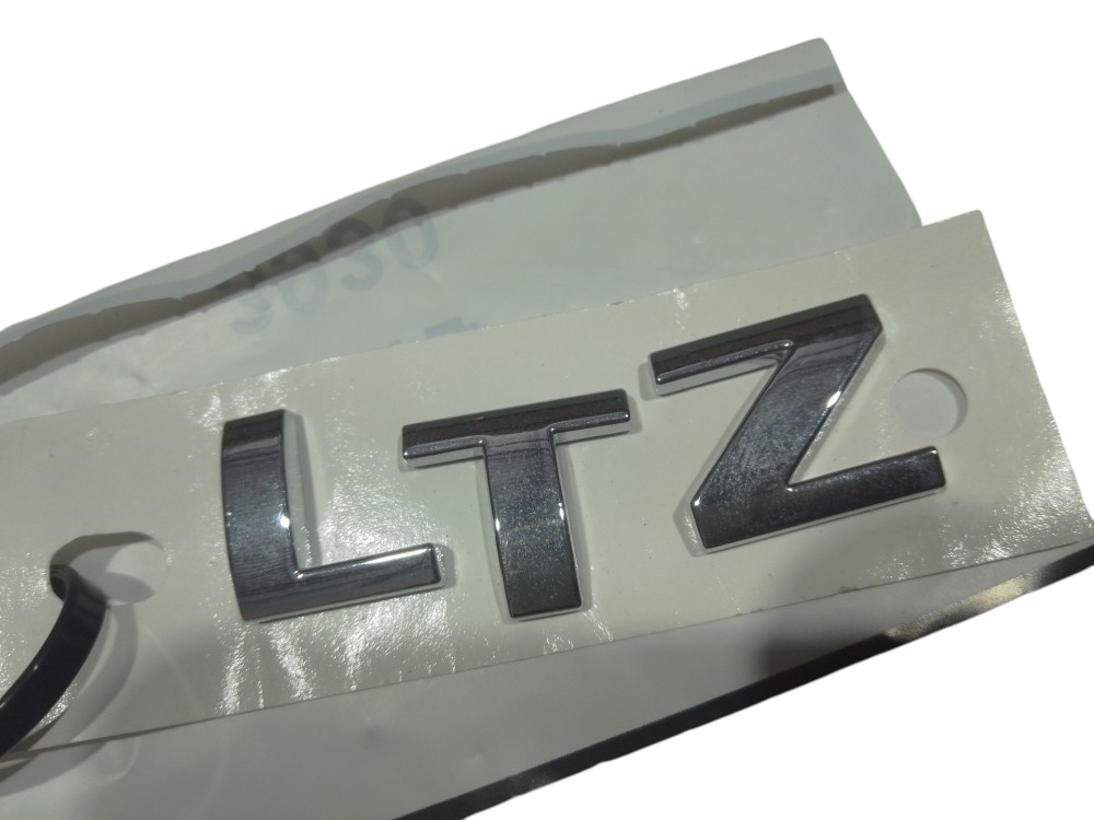 Emblema Ltz Chevrolet Gm Cruze Onix Prisma Cromado Cromado 4