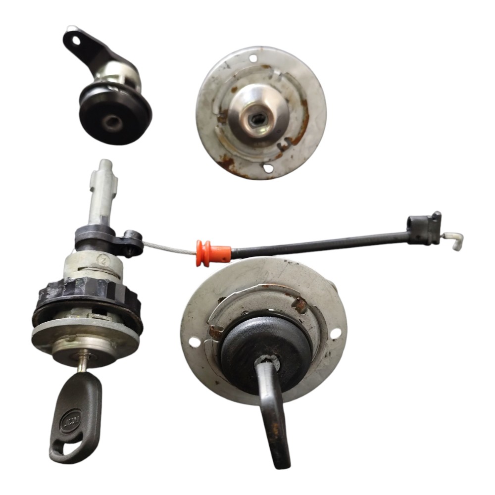 Kit chave miolo cilindro ignição Ford fiesta 1998 1999 2000 1