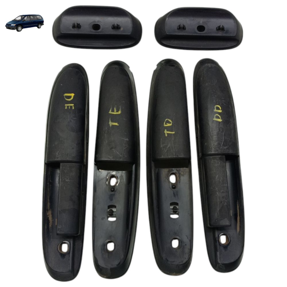 Jogo Acabamento Rack Teto Chrysler Grand Caravan 2000 1999 1