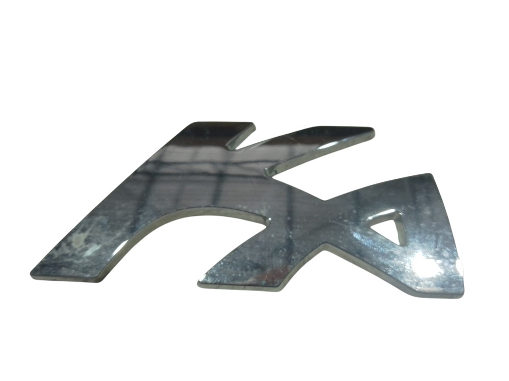 Emblema Letreiro Tampa Traseira Ford Ka Cromado Cromado Cromado 5