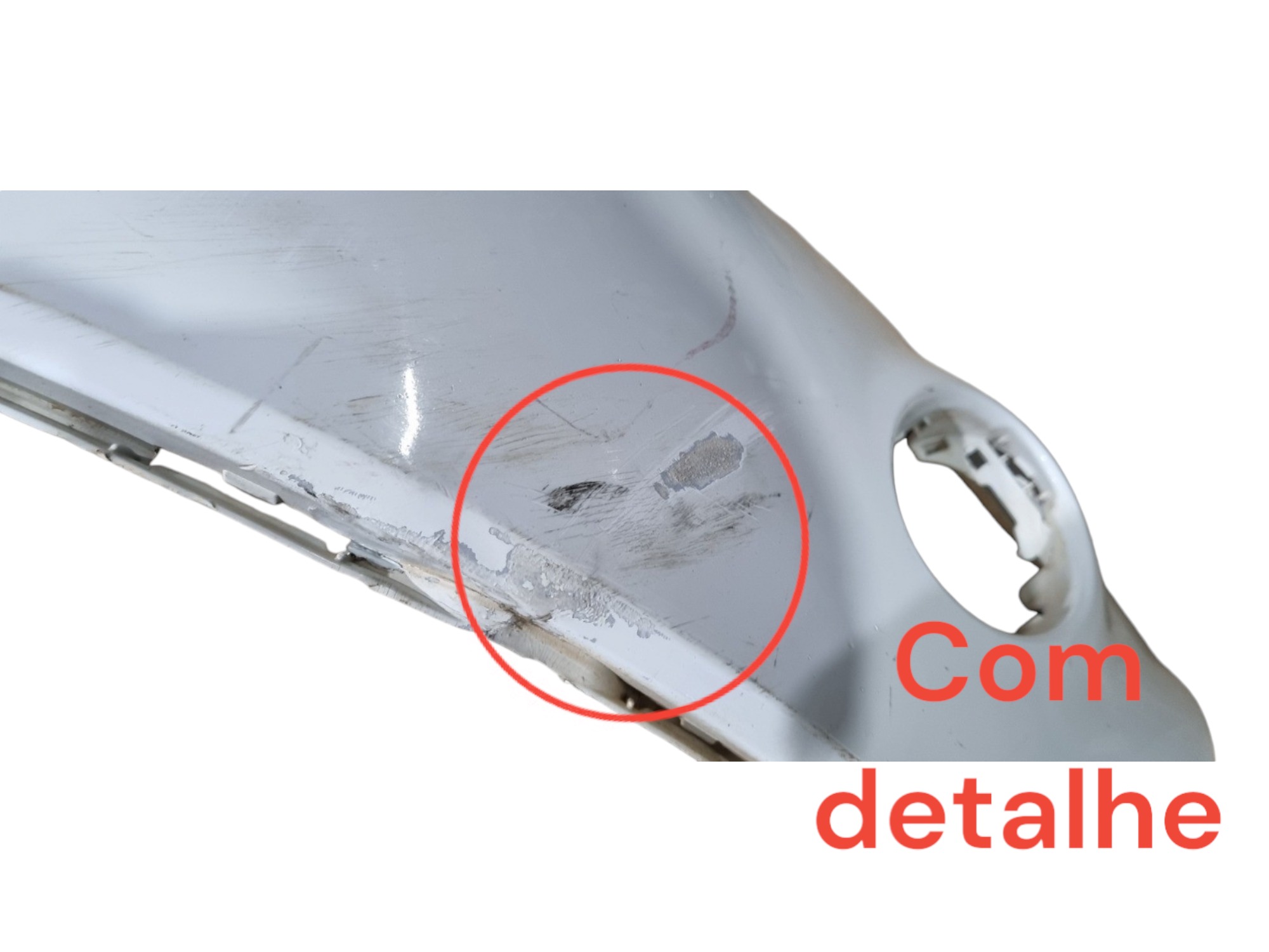 Parachoque Dianteiro Ford Focus 2012 2013 2014 2015 2016 Branco