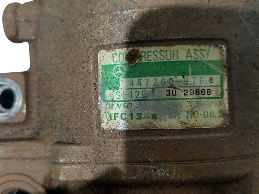 Compressor Ar condicionado Mercedes A160 1.6 8v 1999 A 2005 2