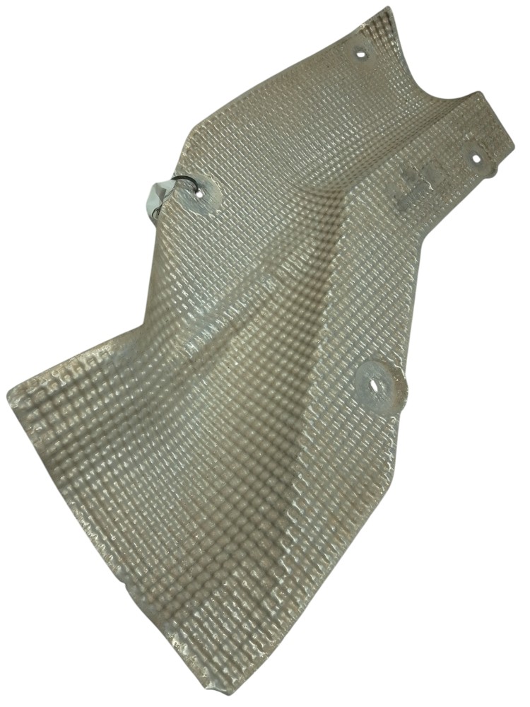 Defletor Calor Traseiro Xsara Picasso 2000 A 2011 Original  Prateado 4