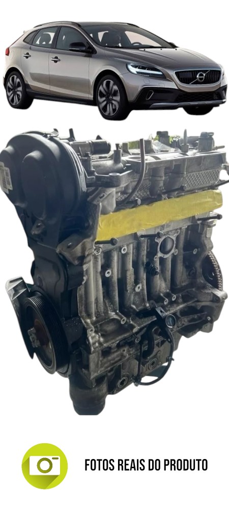 Motor Volvo V40 S60 Xc60 2.0 Turbo T4 2017 2018 Nota Fiscal 1
