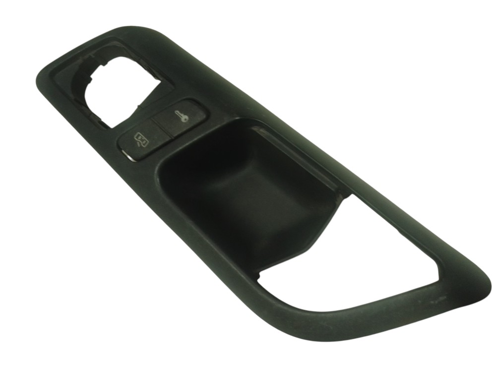 Moldura Maçaneta Interna Dianteira Le Vw Polo 2004 A 2014 Preto 3
