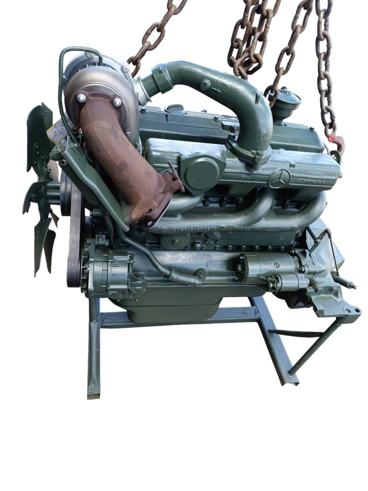 Motor Feito Om 366 A Mercedes Benz 1418 2