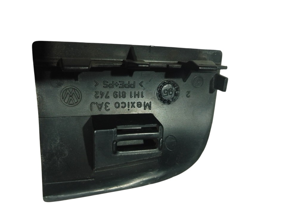 Moldura Falso Botão Acabamento Painel Vw Golf 1995 A 2000 Preto 4