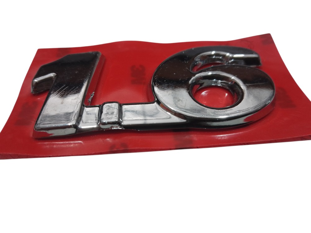Emblema Volkswagen 1.6 Cromado Cromado