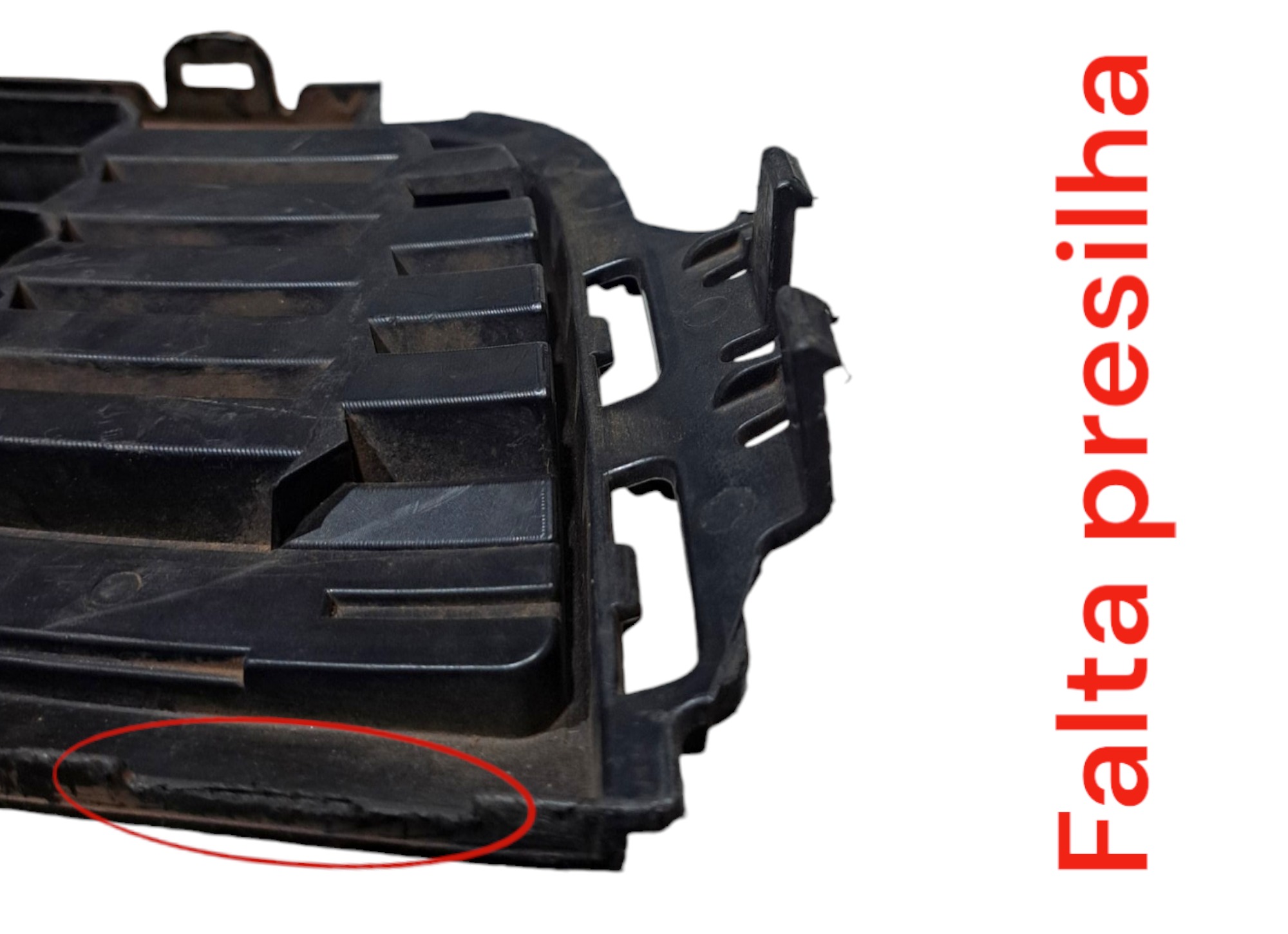 Grade Inferior Central Volkswagen Fox 2010 2014