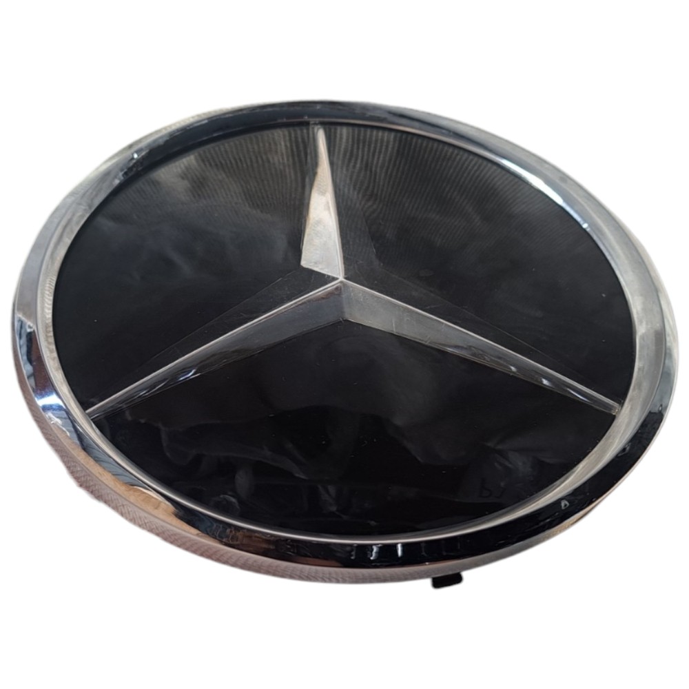 Emblema Distronic Estrela Central Mercedes Preto Preto 4