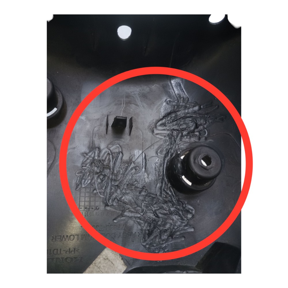 Moldura Inferior Coluna Direção Fit 77360tj0 *detalhes 5