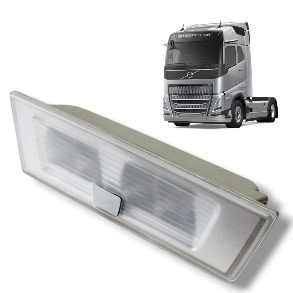 Luz Interna Cabine Volvo Fh Esquerdo Codigo 23710840 Origina 1