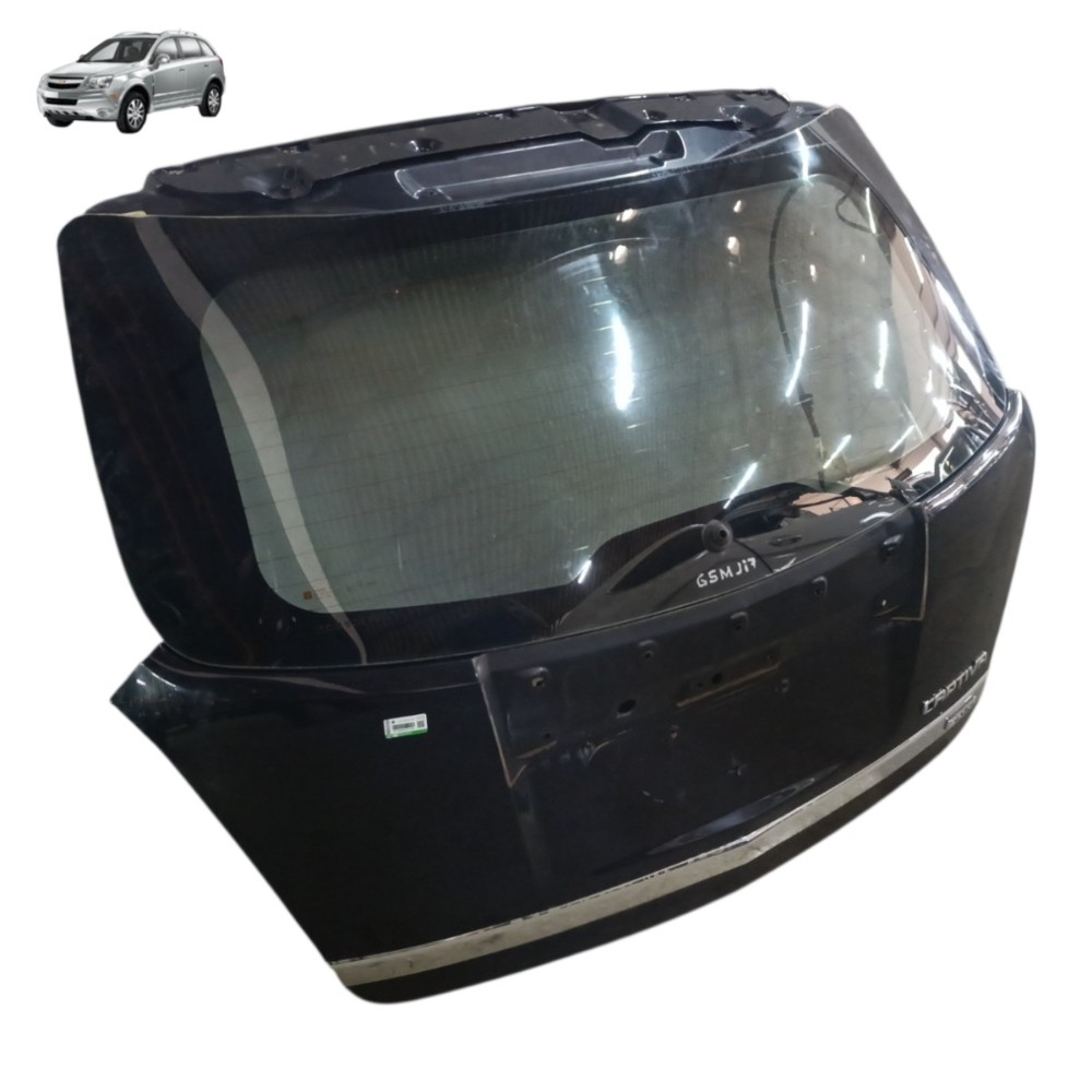 Tampa Traseira Gm Captiva 2010 2011 2012 2013 2014 2015 2016 Preto