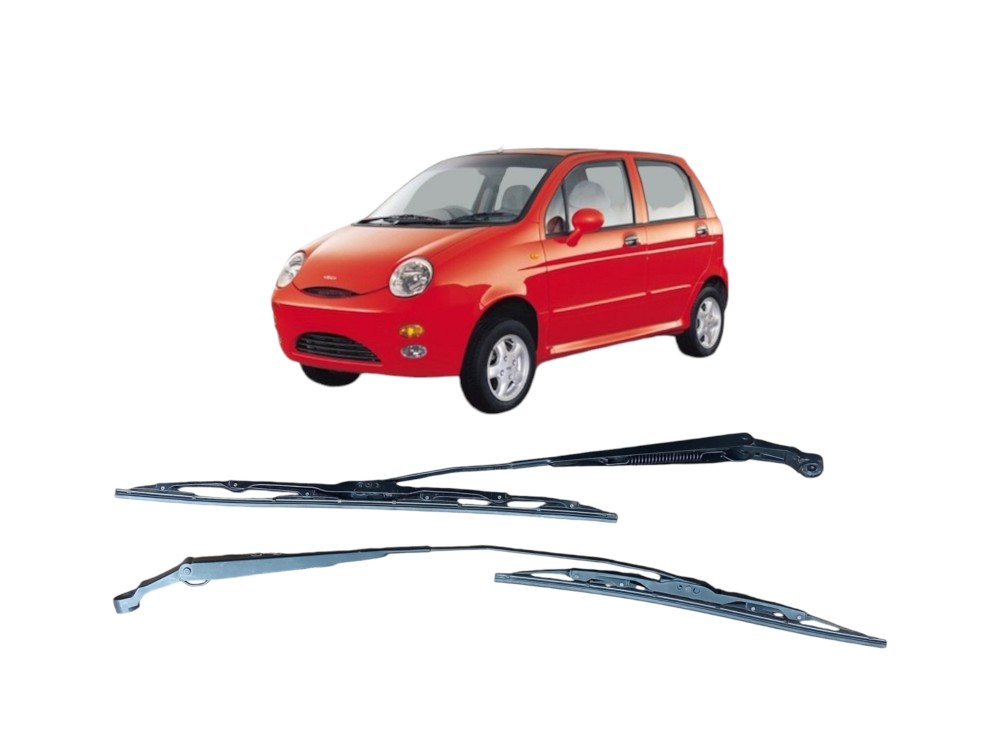 Par Haste Braco Limpador Parabrisa Chery Qq 2011 2014 Usado