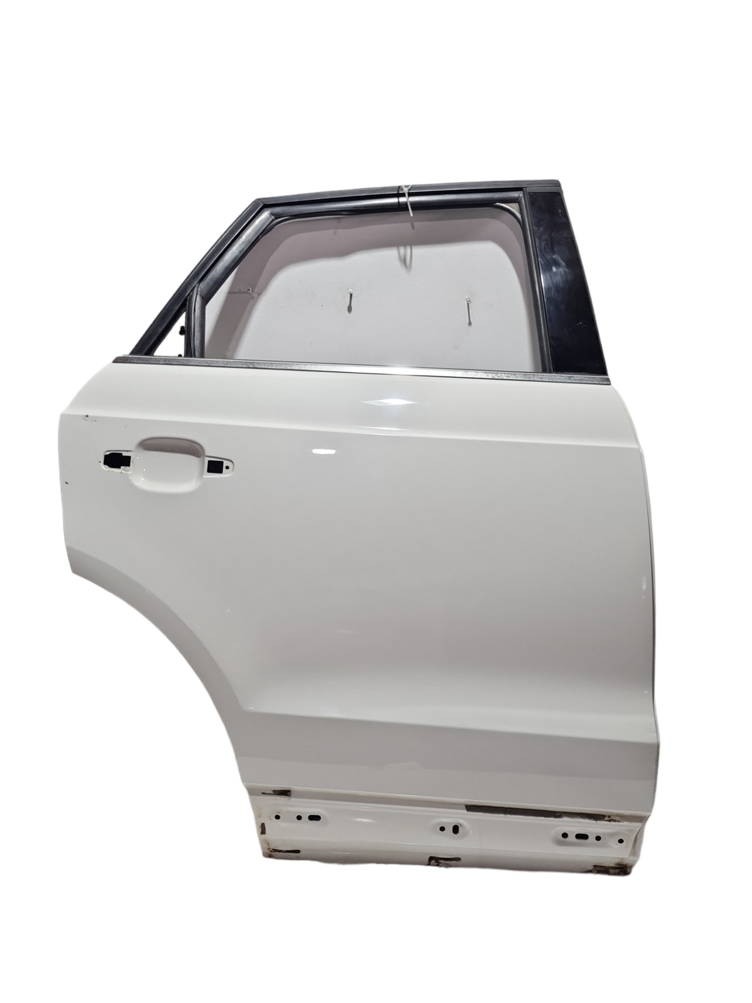 Porta Traseira Direita Audi Q3 2017/2018 Com Detalhes  Traseira Direito Branco 1