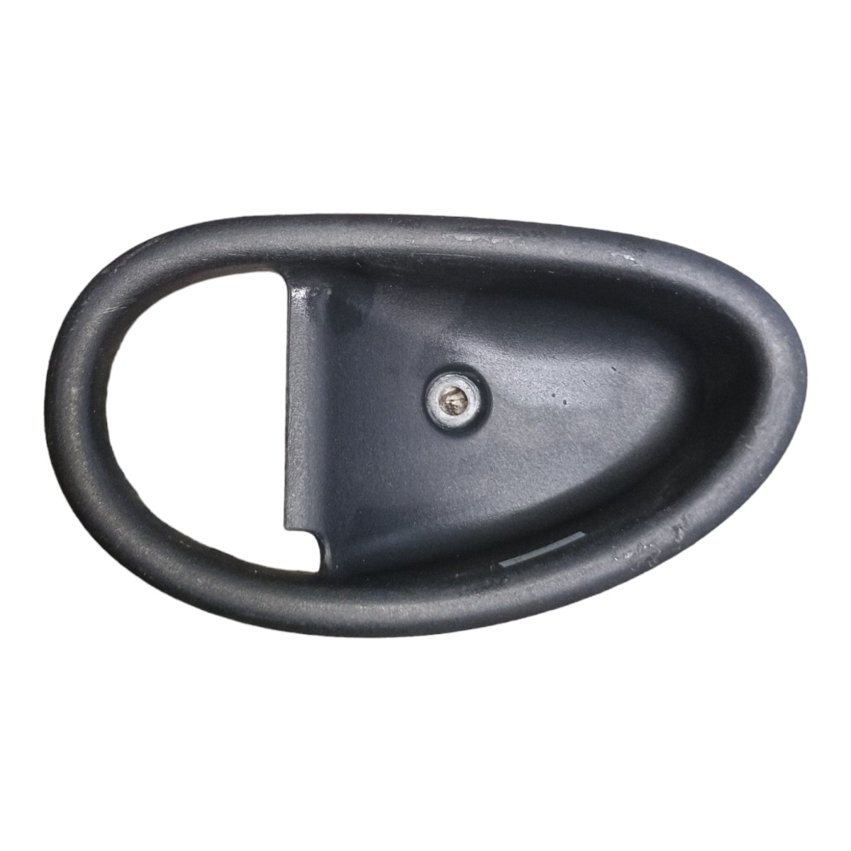 Moldura Maçaneta Porta Traseira Esquerda Fiat Palio 1997 Preto Traseira 3