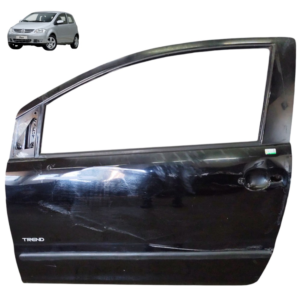 Porta esquerda VW Fox duas portas 2010 2009 2008 2007 2006 1