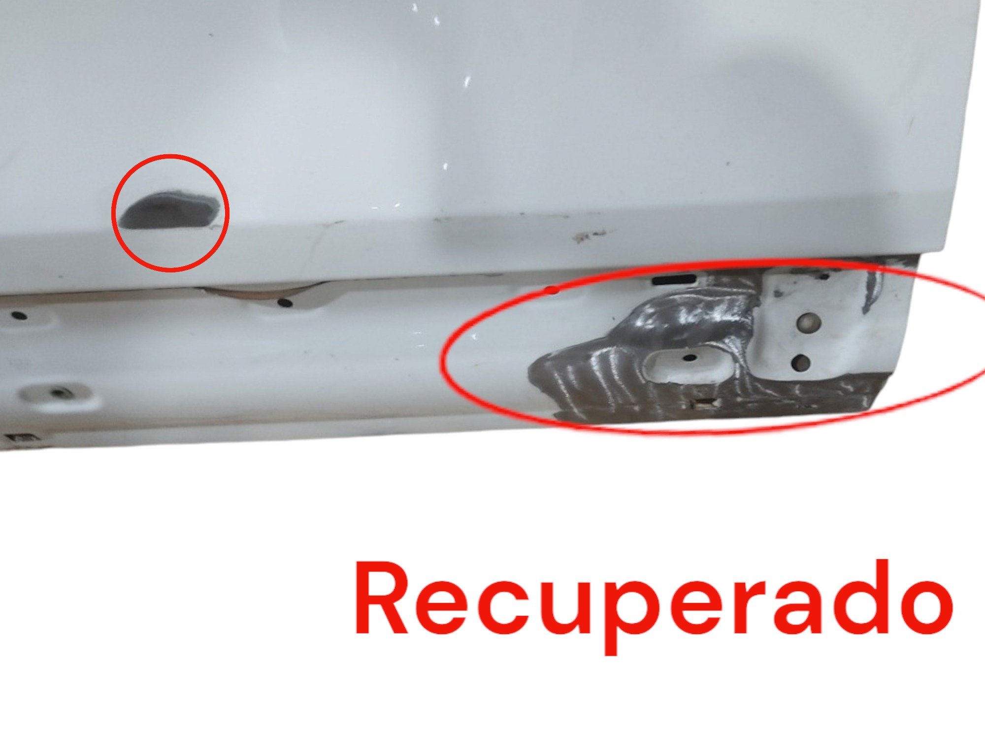 Porta Dianteira Direita Porsche Cayenne 2017 Recuperado Dianteira Direito Branco