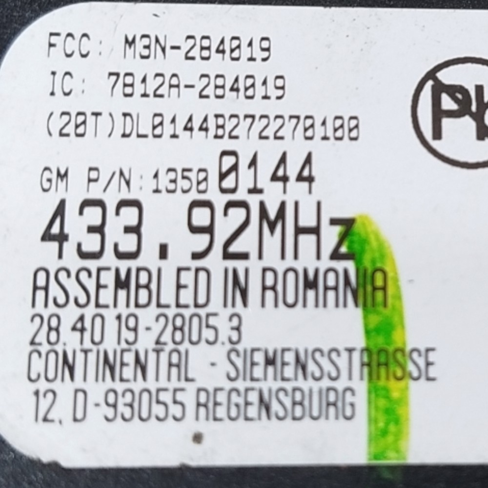 Módulo Alarme Gm Chevrolet Onix 2015 3