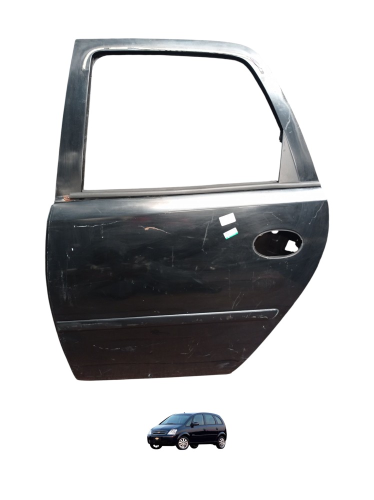 Porta Traseira Esquerda Gm Meriva 2003 A 2012