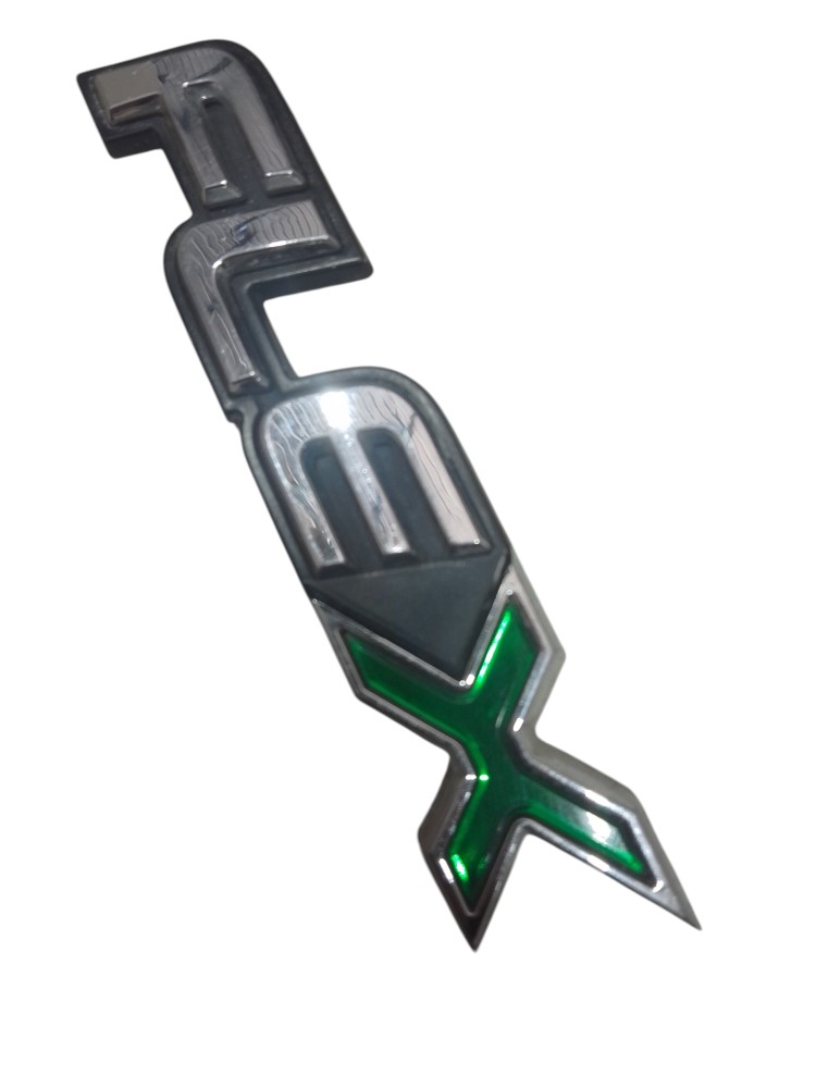 Emblema Letreiro Kia Cerato Sportage Sorento Flex Cromado Cromado/verde