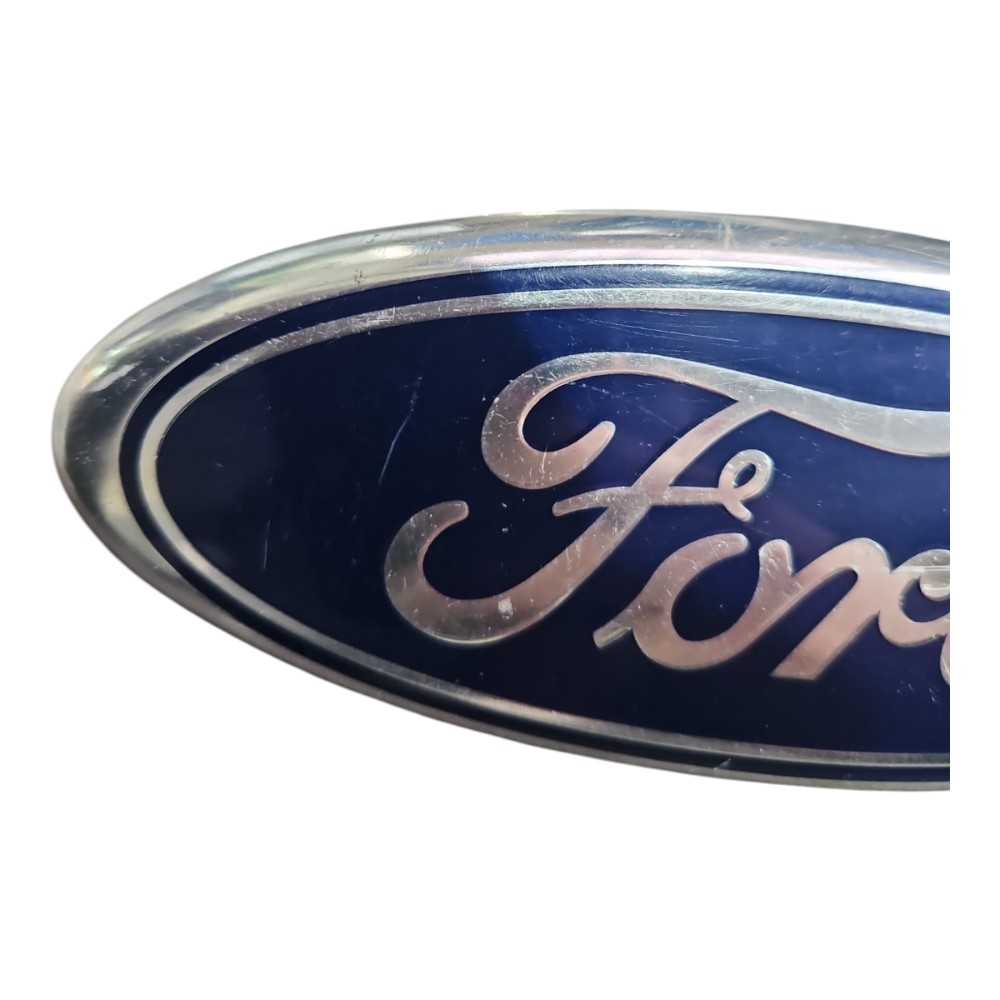 Emblema Grade Dianteira New Fiesta 2011/17 Ecosport 2013/15 Azul Cromado 6