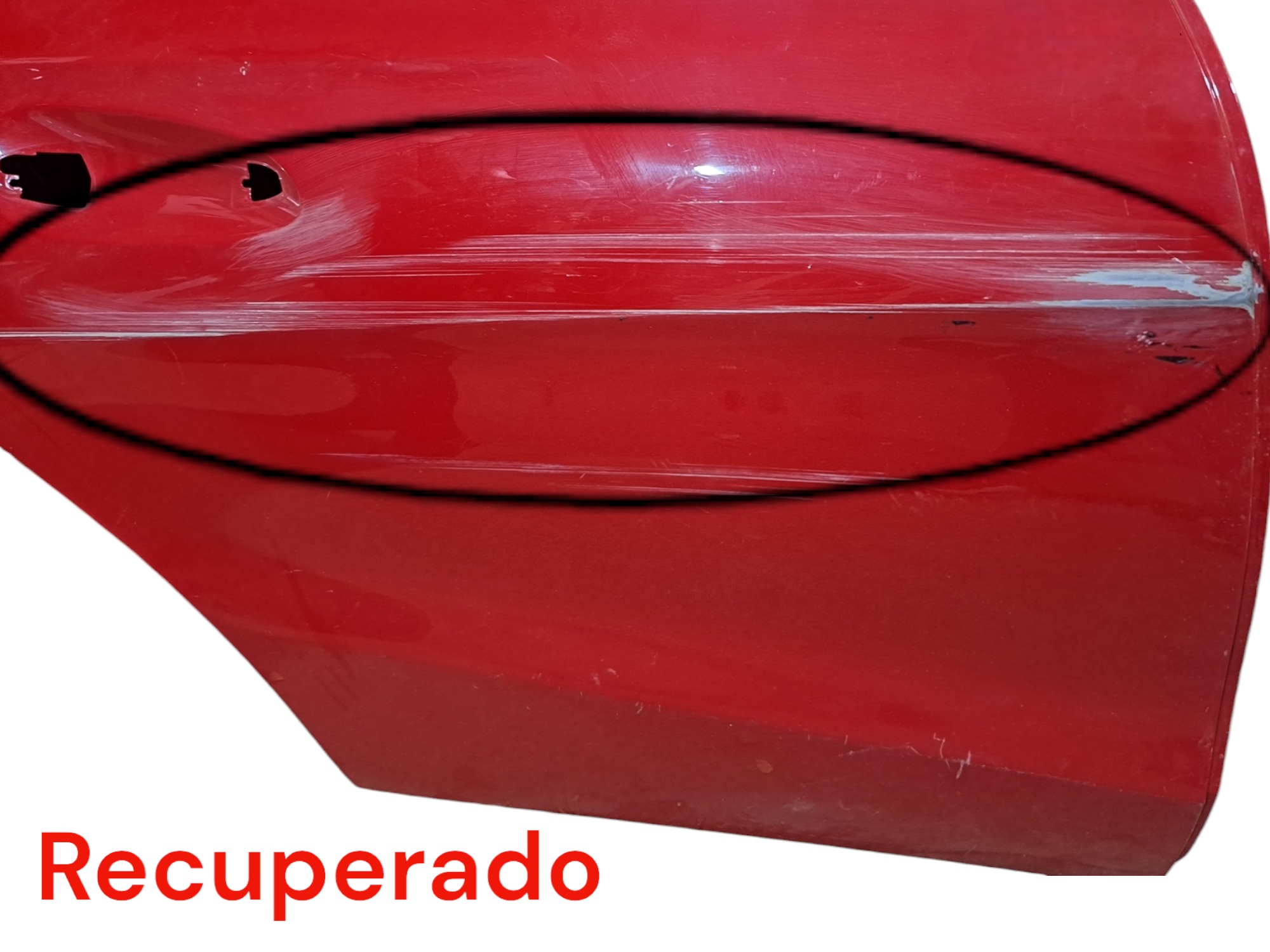 Porta Traseira Direita Mercedes Cla 2015 Recuperada  Dianteira Direito Vermelho