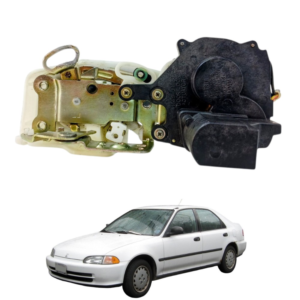 Tranca Porta Dianteira Esquerda Honda Civic 1992 1995 882