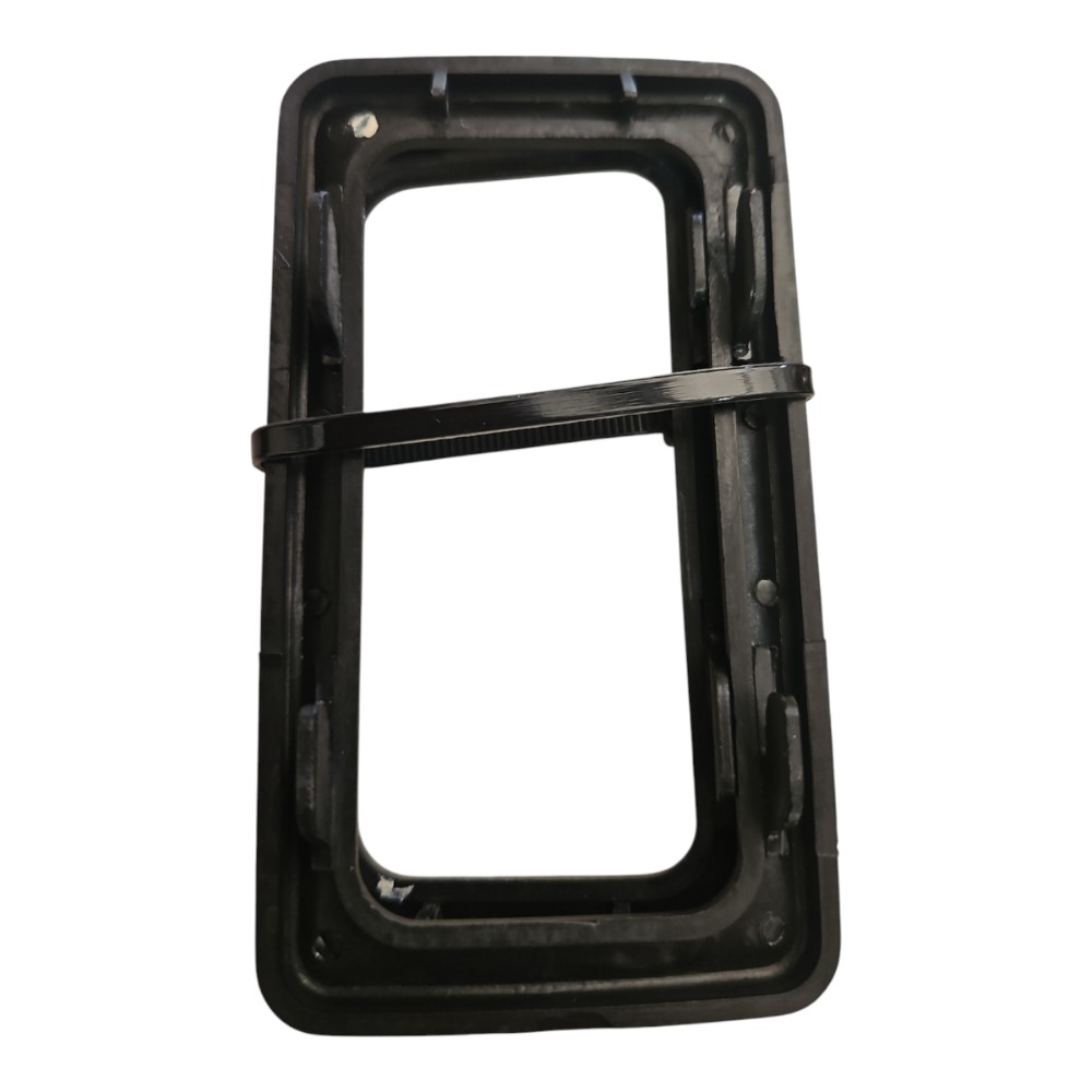 Par Moldura Maçaneta Interna Fiat Uno Mille 1991/2014 Preto Dianteira/traseira 2