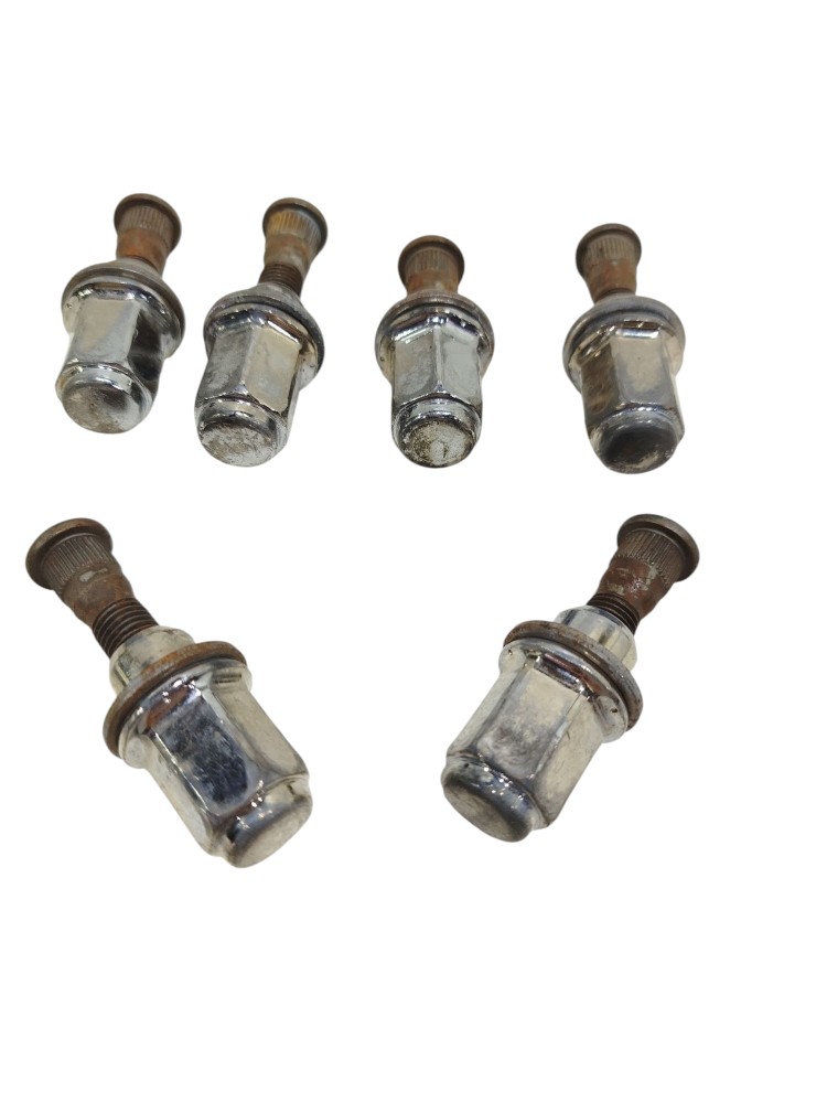 Kit 6 Prisioneiros Roda Parafusos Hillux Sw4 2009 Original 7