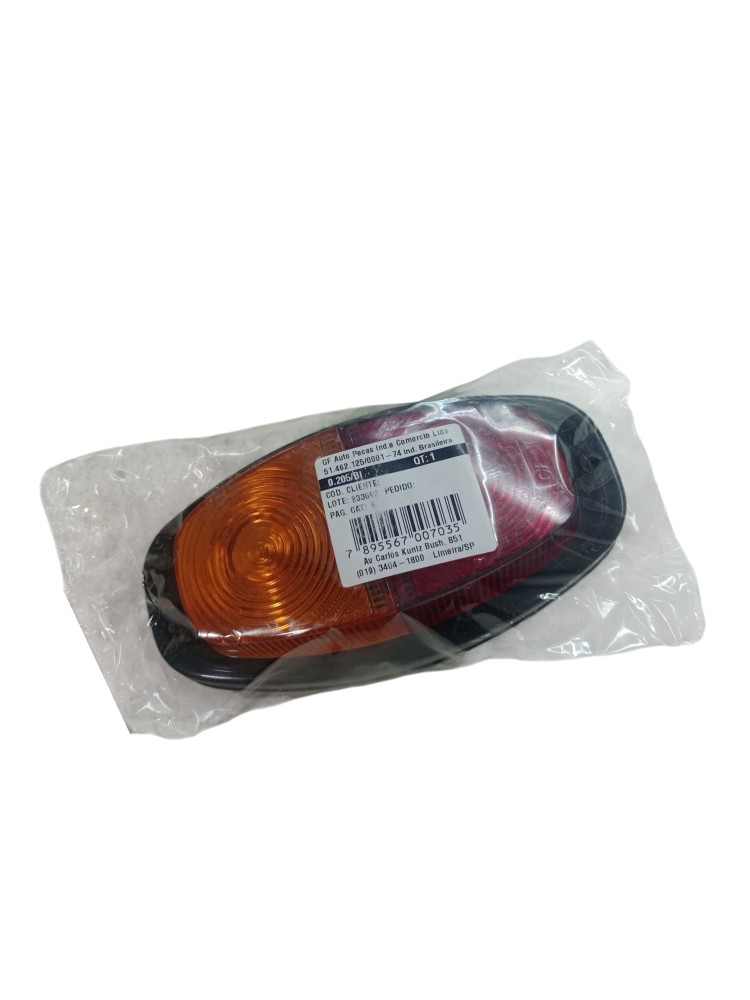 Lanterna Led Refletor Reboque Tomada Engate Carretinha 3