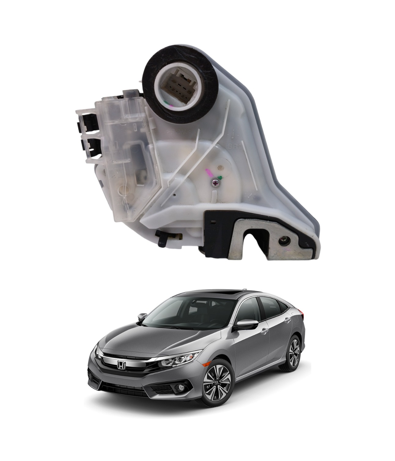 Tranca Porta Traseira Direita Honda Civic 2017 2021 1430