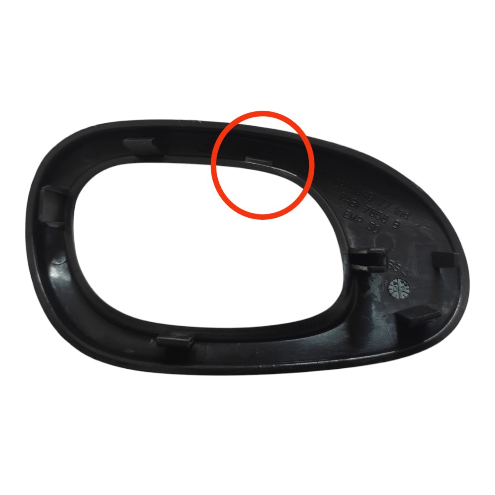 Moldura Maçaneta Traseira Direita Peugeot 206 2002 V42 Traseira