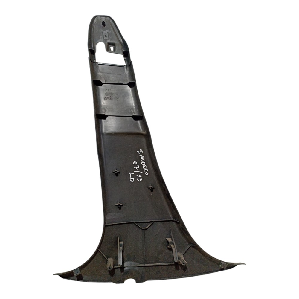 Acabamento Coluna Central Lado Direito Sandero 2007 A 2013 4