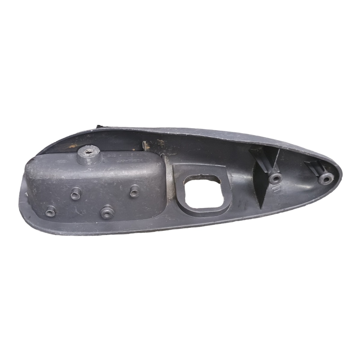 Moldura Puxador Interno Porta Esquerda Ford Fiesta 1996 Prata 4