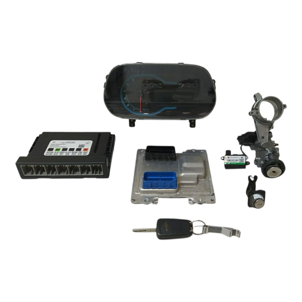 Painel Instrumento Code Gm Cobalt Lt 1.4 2017 Kit – Preto Preto 5