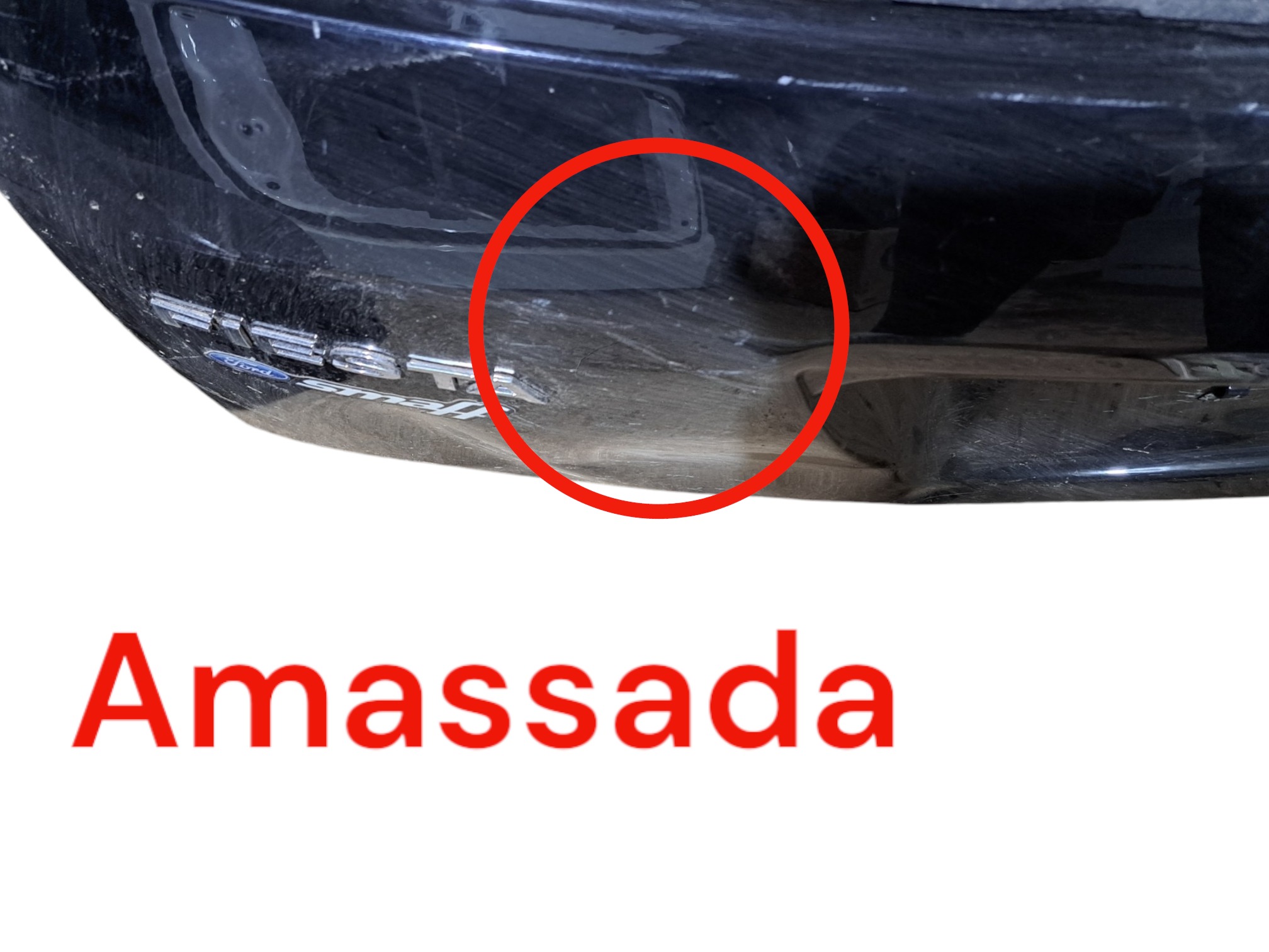 Tampa Traseira Ford Fiesta Hatch 2003 2004 2005 2006 2007