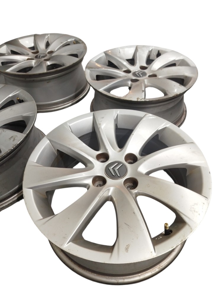 Jogo Rodas 16 C4 Hatch Glx Prata Prata 5